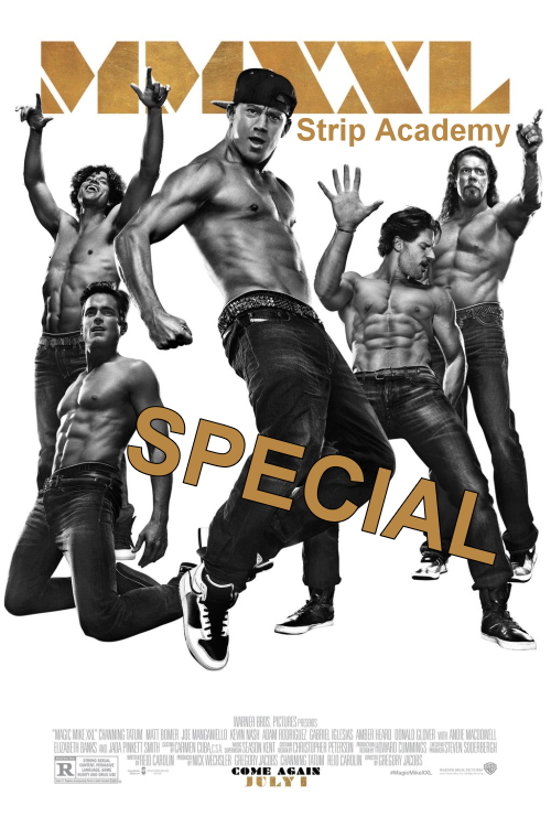 + + + Special + + + Buchen Sie jetzt einen unserer Kurse und wir schenken Ihnen den Kino Ticketpreis für den Film Magic Mike XXL! *